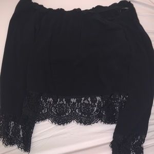 Off the shoulder blouse